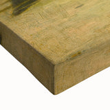 Realism Art Prints - Peaceful Sunset River Scene with Boat on Canvas