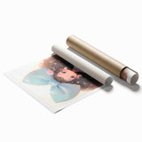 Elegant Bow Girl Wall Art - Girls Room and Nursery Decor