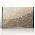 Large abstract wall art featuring autumnal hues on framed acrylic, ideal for modern living room decor.