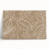 Black and white abstract tree design on large stretched canvas, ideal for kitchen wall art or bedroom ambiance.