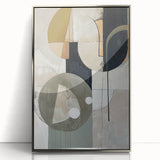 Modern Dining Room Art – Geometric Black and Gold Abstract