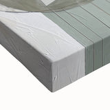 Modern Dining Room Art – Geometric Black and Gold Abstract