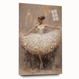 Ballet Dancer Living Room Wall Art - Modern Canvas & Framed Print