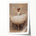 Ballet Dancer Living Room Wall Art - Modern Canvas & Framed Print