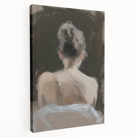 Abstract figurative art canvas showcasing vibrant colors and dynamic shapes, emphasizing modern artistic expression. Ideal for contemporary home decor.