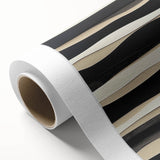 Minimalist Abstract Wall Art – Modern Black, White & Beige Canvas