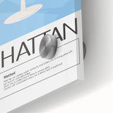 Large abstract wall art in mid-century modernist style, featuring vibrant colors on acrylic glass.