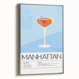 Framed canvas depicting a vintage landscape painting with muted earth tones, ideal for bedroom wall art.