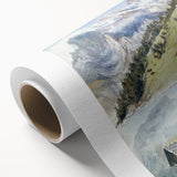 Impressionist Mountain Landscape Wall Art - Sargent's Alpine Print