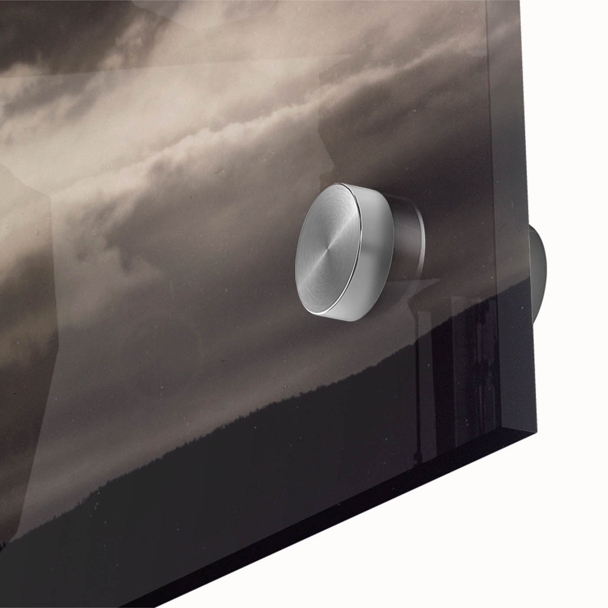 Monochrome Cloudscape - Moody Modern Wall Art in Black and White