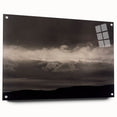 Monochrome Cloudscape - Moody Modern Wall Art in Black and White