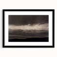 Monochrome Cloudscape - Moody Modern Wall Art in Black and White