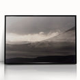 Monochrome Cloudscape - Moody Modern Wall Art in Black and White