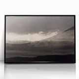 Monochrome Cloudscape - Moody Modern Wall Art in Black and White