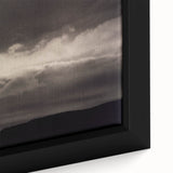 Monochrome Cloudscape - Moody Modern Wall Art in Black and White