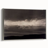 Monochrome Cloudscape - Moody Modern Wall Art in Black and White