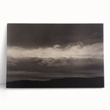 Monochrome Cloudscape - Moody Modern Wall Art in Black and White
