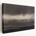 Monochrome Cloudscape - Moody Modern Wall Art in Black and White