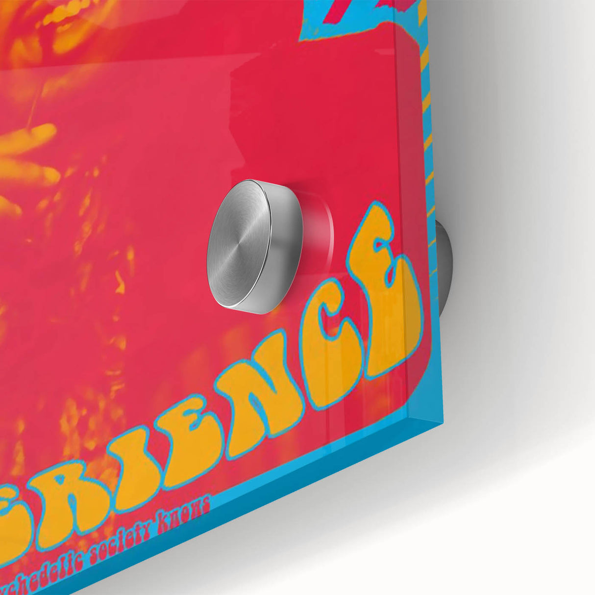 Jimi Hendrix Retro Wall Art – Psychedelic Vintage Experience Print