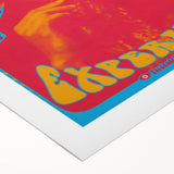 Jimi Hendrix Retro Wall Art – Psychedelic Vintage Experience Print