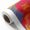 Jimi Hendrix Retro Wall Art – Psychedelic Vintage Experience Print