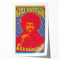 Jimi Hendrix Retro Wall Art – Psychedelic Vintage Experience Print