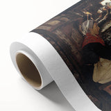 Realism Art Print of Fisherwomen Working – Classical Realism Canvas Art