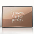 Large abstract wall art depicting autumnal colors in a mid-century modernist style on a framed acrylic print.