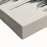 Modern Dining Room Art - Abstract Black and White Wall Decor