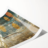 Lotus Flower Living Room Wall Art - Modern Canvas & Framed Print