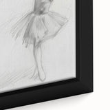 Close-up of a vibrant, abstract figurative framed canvas artwork showcasing bold colors and dynamic shapes, perfect for modern home decor.