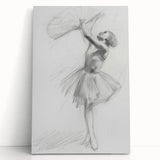 Abstract figurative art on stretched canvas showcasing vibrant colors and dynamic shapes, ideal for modern home decor. Perfect for adding a contemporary touch to any room.