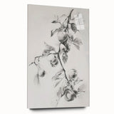 Abstract floral acrylic artwork displayed from a side view, showcasing vibrant colors and intricate patterns on a glass surface, ideal for modern decor.