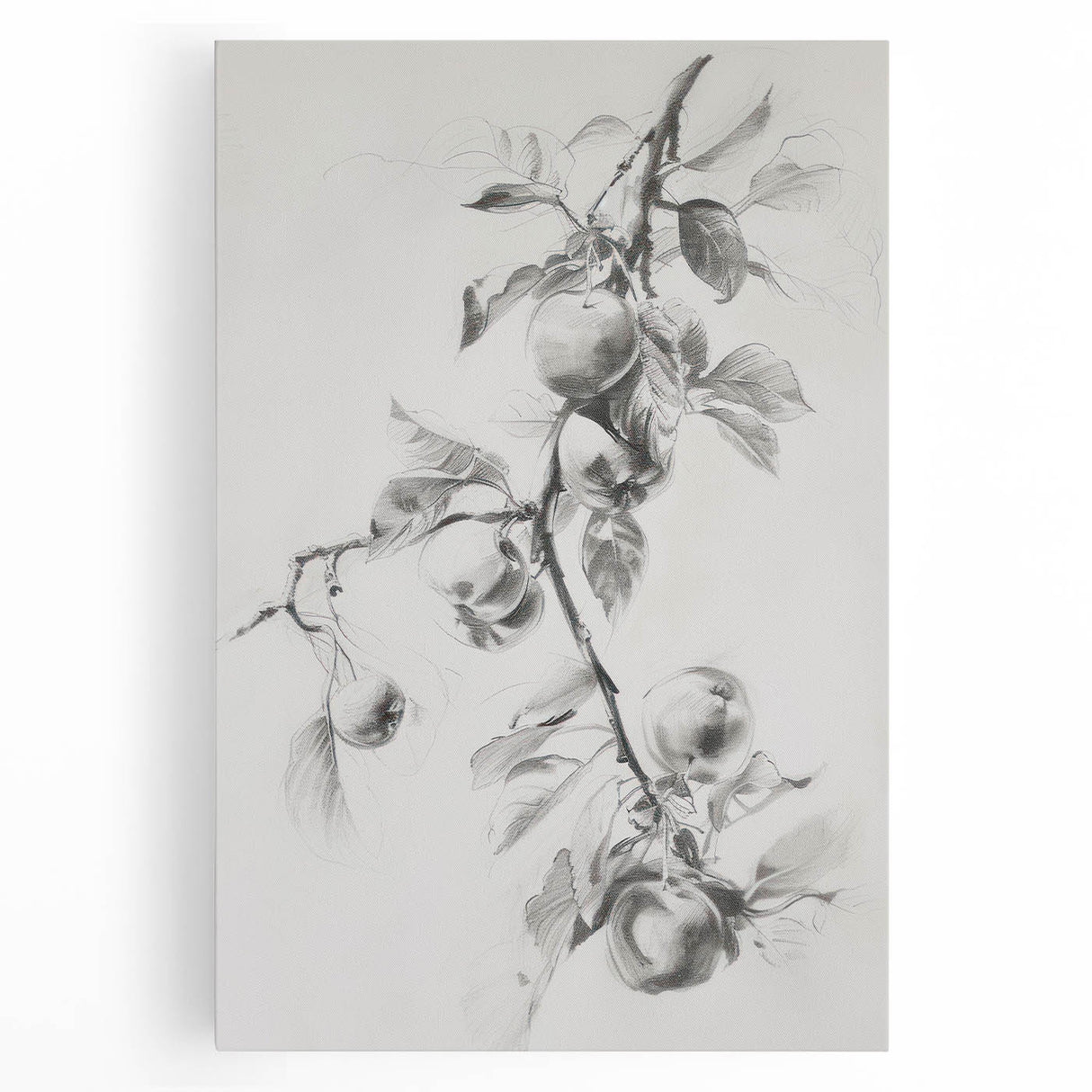 Abstract floral design on stretched canvas, featuring vibrant colors and intricate patterns, perfect for home decor or art enthusiasts, enhancing any space with elegance.