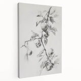 Abstract floral design on stretched canvas, showcasing vibrant colors and intricate patterns, ideal for modern home decor or artistic accents in living spaces.