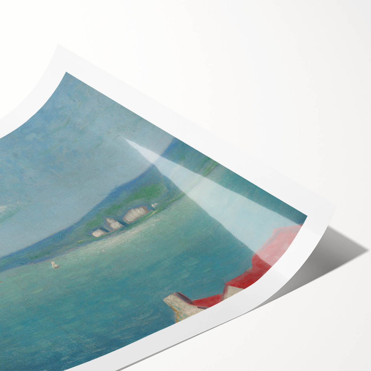 Tranquil Coastal Scene - Classic Baroque Landscape Art Print