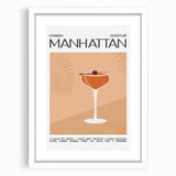 Abstract art print featuring swirling blue and green patterns, framed in white, suitable for dining room or bedroom decor.