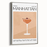 Silver-framed canvas featuring a vintage landscape painting in black and white, ideal for bedroom wall art.