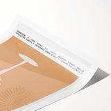 Extra large wall art featuring black line art flowers on a white background, ideal for large living room decor.