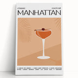 Black and white stretched canvas featuring an oversized coffee cup, ideal for kitchen wall art.