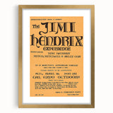 Jimi Hendrix Retro Wall Art – Vintage Concert Experience Print