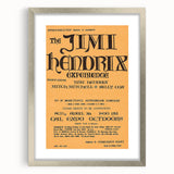 Jimi Hendrix Retro Wall Art – Vintage Concert Experience Print