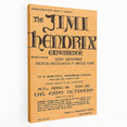 Jimi Hendrix Retro Wall Art – Vintage Concert Experience Print