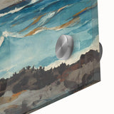 Seascape Realism Art – Waves at Nassau Fine Art Realism Print