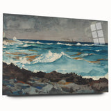 Seascape Realism Art – Waves at Nassau Fine Art Realism Print