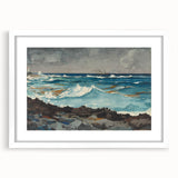 Seascape Realism Art – Waves at Nassau Fine Art Realism Print