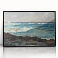 Seascape Realism Art – Waves at Nassau Fine Art Realism Print