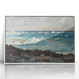 Seascape Realism Art – Waves at Nassau Fine Art Realism Print