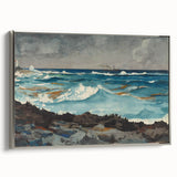 Seascape Realism Art – Waves at Nassau Fine Art Realism Print