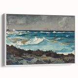 Seascape Realism Art – Waves at Nassau Fine Art Realism Print